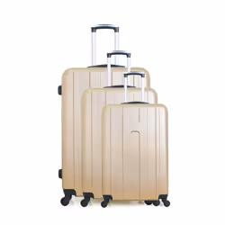 HERO - Set de 3 Valises ATLANTA 75 cm 4 Roues