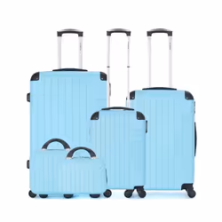 BLUESTAR - Set de 5 Valises BUCAREST-F 75 cm 4 Roues