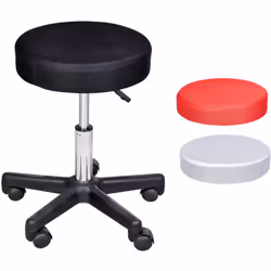 Description générale Ce tabouret à roulettes, réglable en hauteur et pivotant, est idéal pour vos activités personnelles ou p ...