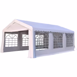 Description générale Cette tente barnum tonnelle de réception, avec des dimensions de 6L x 4l x 2,8H m, est idéale pour toute ...