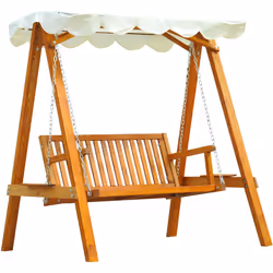 Cette balancelle de jardin confortable est parfaite pour vous détendre ou faire un break au soleil ou à l'ombre. Sa grande su ...