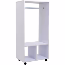 Cette armoire de rangement est idéale pour votre chambre ou dressing. Elle vous offrira un grand espace de rangement pour vos ...