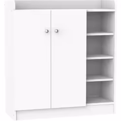 Description générale Cette armoire est idéale pour ranger vos chaussures dans votre entrée, couloir ou salon. Elle dispose de ...