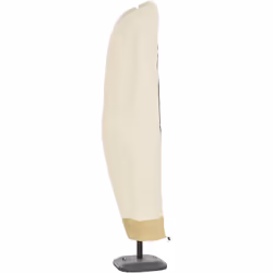 Cette superbe housse de protection imperméable pour parasol droit avec zip et cordon de serrage sera une protection efficace  ...