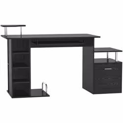 Description générale Bureau particulièrement confortable avec un grand plateau de travail. Ergonomique, il est conçu avec des ...