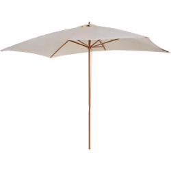 Description générale Ce superbe parasol droit rectangulaire de dimensions 2,95L x 2l x 2,55H m vous offrira une protection op ...