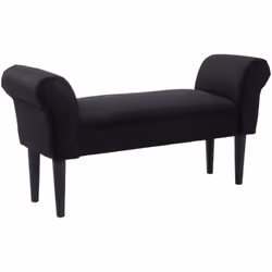 Description générale Cette magnifique banquette design contemporain avec accoudoirs courbés allie modernisme et raffinement.  ...