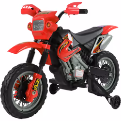 Cette jolie petite moto cross électrique pour enfants de 3 à 6 ans sera idéale pour apprendre à faire de la moto en toute séc ...