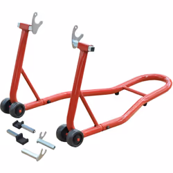 Description générale Ce support béquille de moto arrière est l'outil indispensable pour stabiliser votre moto lors de toutes ...