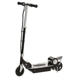 Trottinette Électrique 120 W Pliable pour Enfants de 7 à 12 Ans 10 Km/h Max. Hauteur Guidon Réglable 2 Roues en PU Coloris Noir et Argent