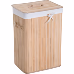 Description générale Ce magnifique panier à linge apportera une touche cosy à votre salle de bain ou buanderie. Pratique et s ...