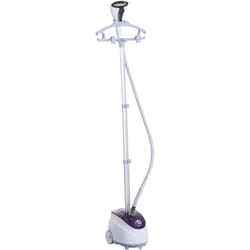 Homcom - Défroisseur vapeur vertical défroisseur à vêtements 1,8 l 1800 w débit vapeur 30g/min tige telescopique blanc violet