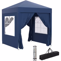 Cette superbe tonnelle de jardin pop-up avec parois latérales amovibles vous permettra de profiter pleinement des beaux-jours ...