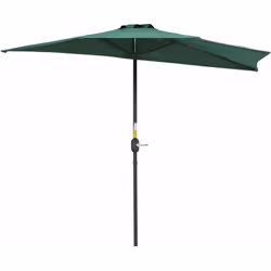 Ce demi-parasol mélant originalité et élégance vous permettra de profiter pleinement de l'espace de votre balcon ou terrasse. ...