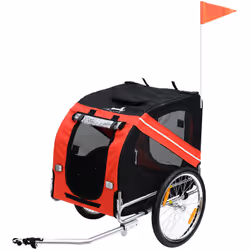 Description générale Cette jolie remorque vélo de transport pour animaux est idéale pour transporter facilement et agréableme ...
