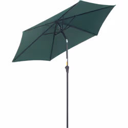 Ce magnifique parasol inclinable Outsunny en aluminium vous protègera efficacement du soleil. Très pratique à utiliser au quo ...