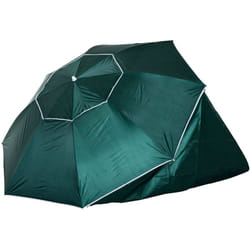 Outsunny - Parasol abri solaire 2,1 x 2,22H cm protection upf 50 + sac transport fourni vert foncé