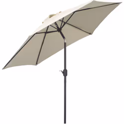 Ce magnifique parasol inclinable Outsunny en aluminium vous protègera efficacement du soleil. Très pratique à utiliser au quo ...