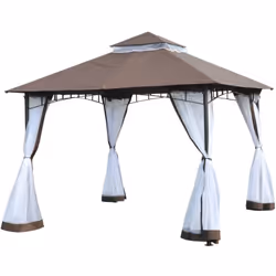 Description générale Cette splendide tonnelle offre de l'ombre où vous le souhaitez ! C'est un barnum de jardin design et pra ...