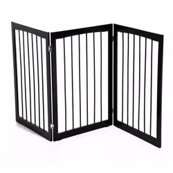 Description générale Cette barrière de sécurité pliable est un accessoire pratique pour empêcher votre animal d'accéder à cer ...