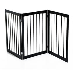 Pawhut - Barrière modulable pliable barrière de sécurité 160L x 76H cm mdf