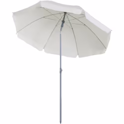 Description : Ce superbe parasol inclinable octogonal dimensions Ø 2,2 x 2,3 H m en métal vous offrira une protection optimal ...