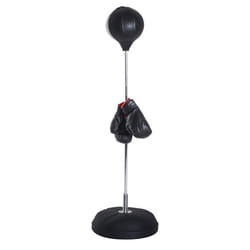 HOMCOM - punching ball - Acier - 43x43x144cm - Noir