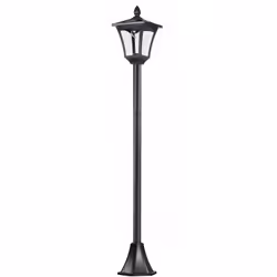 Description générale Ce superbe lampadaire LED noir à énergie solaire ajoutera élégance et romantisme à votre jardin. Équipé  ...