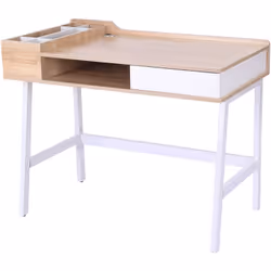 HOMCOM vous propose ce magnifique bureau informatique pour l'installation de votre ordinateur. Pour vos différents rangements ...