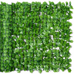 Outsunny - Haie artificiel érable brise-vue décoration rouleau 3L x 1H m feuillage réaliste anti-UV vert