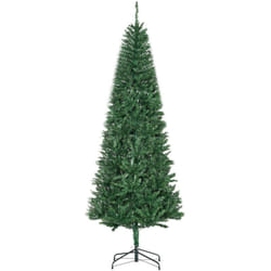 Sapin de Noël artificiel Ø 91 x 210H cm 865 branches épines imitation Nordmann grand réalisme vert