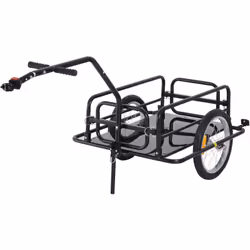 Description générale Cette remorque vélo polyvalente est essentielle pour vos courses ou le transport de divers objets. Elle  ...