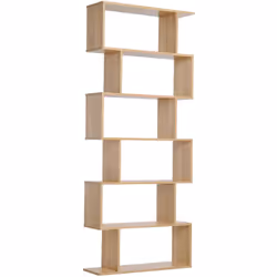 Description : Cette bibliothèque étagère zig zag est idéale pour installation dans votre salon, chambre, bureau, etc... Avec  ...