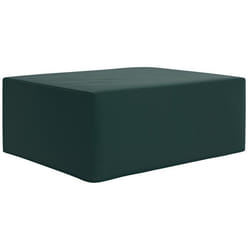 Housse de protection mobilier de jardin bâche étanche dim. 235L x 19l x 09H m polyéthylène haute densité anti-UV vert foncé
