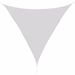 Ce superbe voile d'ombrage triangulaire grande taille en polyester imperméabilisé haute densité 160 g/m² vous permettra de vo ...