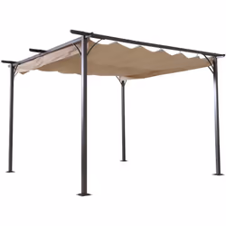 Description générale Cette magnifique pergola vous permettra de passer d'agréables moments à l'extérieur tout en étant protég ...