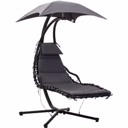 Description générale Ce magnifique bain de soleil transat suspendu au design contemporain s'intégrera parfaitement dans votre ...
