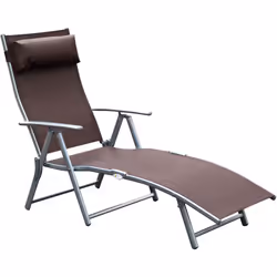 Description : Ce magnifique bain de soleil grand confort vous permettra de profiter pleinement du soleil dans votre jardin, s ...