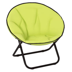 Outsunny - fauteuil design - Métal - 80x80x75cm - Jaune