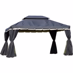 Cette magnifique tonnelle style colonial pourrait vous offrir de l'ombre ou vous le souhaitez ! C'est est un barnum de jardin ...