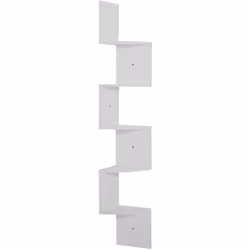 Description générale Cette étagère d'angle au design zig zag apportera une touche d'esthétisme et originale à votre intérieur ...