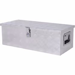 Description générale Cette boîte de rangement - boîte à outils en aluminium est extrêmement robuste tout en restant légère. C ...
