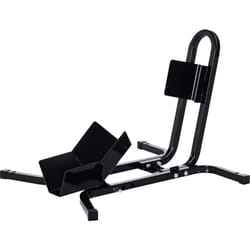 Homcom - Rail de support universel pour moto - support béquille moto - bloque roue 17 à 21 pouces métal époxy noir