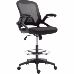 Description générale Ce fauteuil de bureau assise haute réglable est le modèle idéal pour travailler dans le confort. Install ...