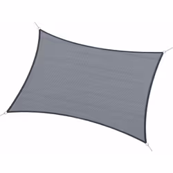 Description générale Ce voile d'ombrage rectangulaire de dimensions 6L x 4l m est fabriqué en polyester imperméabilisé haute  ...