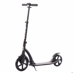 Trottinette pliable pour adulte enfant à partir 14 ans 92,5 x 37,5 x 87-101,5 cm hauteur guidon réglable alu noir