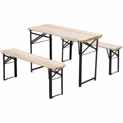 Il fait beau aujourd'hui ! En profitant du soleil, vous pourrez faire un pique-nique sur la table ou bavarder avec votre fami ...