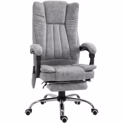 Description générale - Fauteuil de bureau direction massant, relaxant et chauffant, conçu pour offrir un confort optimal lors ...