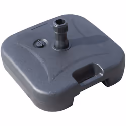 Ce pied de parasol en HDPE maximisera la stabilité et sécurité de votre parasol. Par condition ventée, vous pourrez ainsi tou ...
