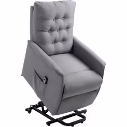 Description générale Fauteuil releveur électrique conçu pour aider les personnes âgées, malades ou en convalescence à se leve ...